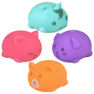 Mini Neon Squeeze Pets Asmt