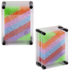 Rainbow Pin Art 4.5In
