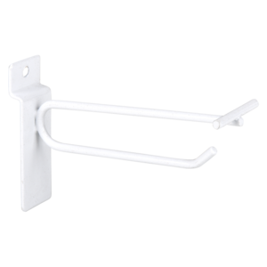 Slat Scanner Hook 4In White