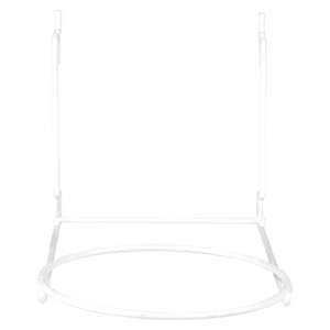 Wire Ball Holder 6In White