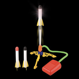 Light Up Jump Launch Rocket